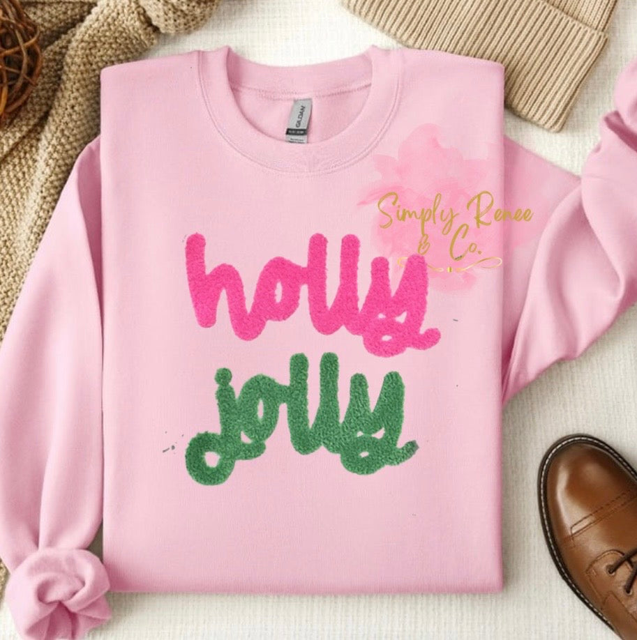 Holly Jolly Fluffy Patch