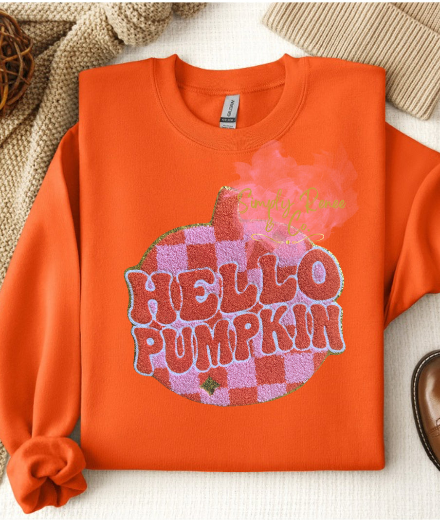 Hello Pumpkin Sweatshirt