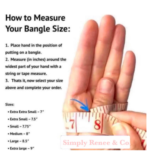 Pink and Green Bangle Bracelet Set