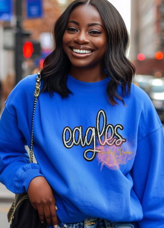 Eagles Sequin Patch Sweatshirt