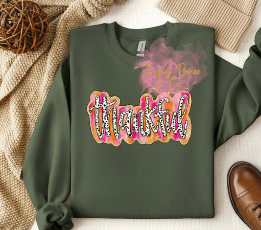 Thankful Preppy Sweatshirt