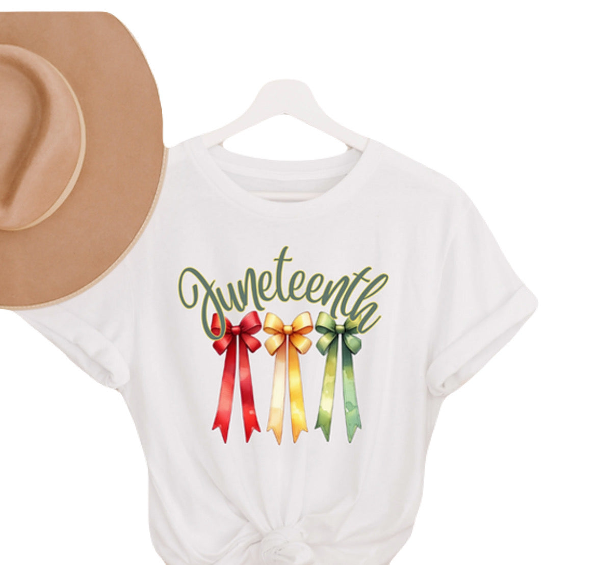 Juneteenth Bow T-Shirt