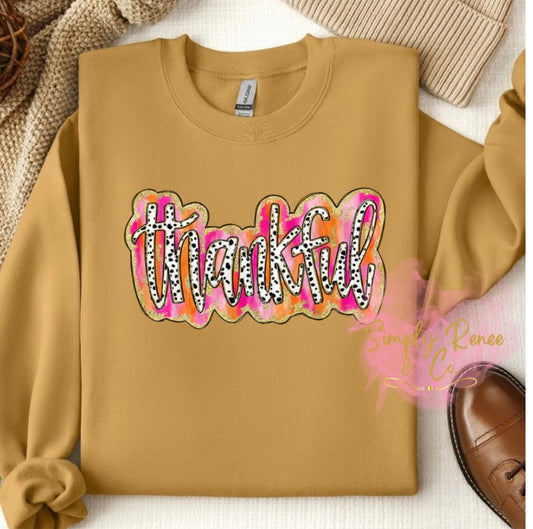 Thankful Preppy Sweatshirt